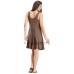 Sierra Mini Klänning stl 2XL i Choklad