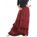Olivia Maxi Kjol stl 2XL/3XL i Burgund