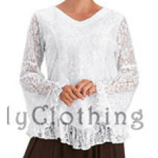 Chantilly Topp stl 2XL  i Elfenben