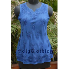 Sylvia Topp stl 2XL i Hav