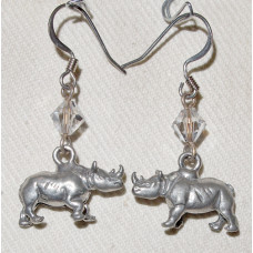 Noshörning Örhängen nr e10251
