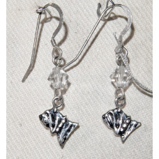 Napolitansk Mastiff Litet Huvud Örhängen nr e11182