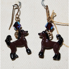 Chinese Crested Earrings No. e12229