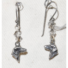 Tax Långhårig Huvud Litet Örhängen nr e12389