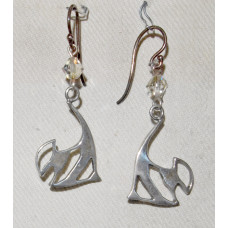 Fisk Scalare Kontur Örhängen nr e12482