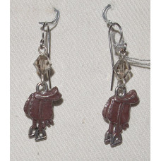 Häst Sadel Örhängen nr e12487