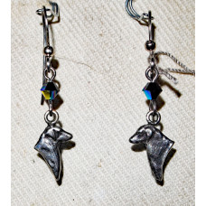 Flatcoated Retriever Huvud Litet Örhängen nr e13115