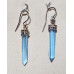 Stave in Blue Quartz Earrings No. e15136