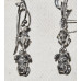 Schnauzer Head Earrings No. e15193