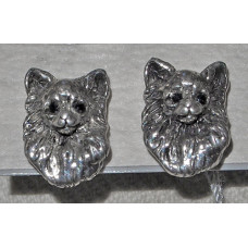 Chihuahua Långhårig Huvud Örhängen nr e15215