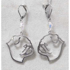 Mops Kontur Örhängen nr e16049