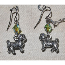 Bichon Frisé Örhängen nr e16271