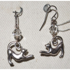 Katt Sträcker sig Örhängen nr e17076