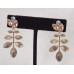  Branch with Crystal Earrings No. e17138