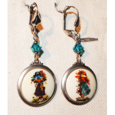 Holly Hobbie Kamé Örhängen nr e18026