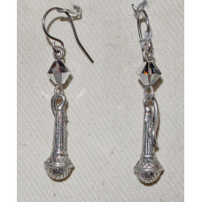 Musik Mikrofon Örhängen nr e19129