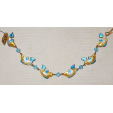 Cloisonnefiskar Armband nr m12032