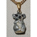 Smyckeask Koala på Gren med Unge nr m17019