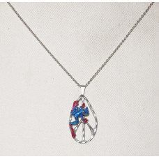 Groda Blå Regnskogsgroda på Fredstecken nr n11218