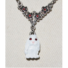 Kanin Vädur Hänge med Kedja nr n12193