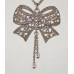 Rosett i Filigrans med Ljust Ametistfärgade Kristaller Halsband nr n12209