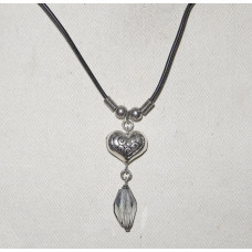 Heart in Filigree Necklace No. n14043