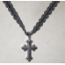 Kors med Sammetsband Halsband nr n15097