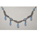Air Blue Opal Crystal Necklace No. n16147
