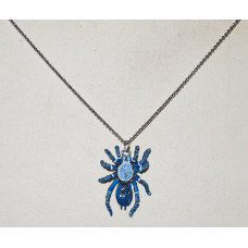 Spindel Hängsmycke nr n16499 - Handmålad Fågelspindel Tarantel