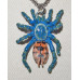 Spindel Hängsmycke nr n16501 - Handmålad Fågelspindel Tarantel