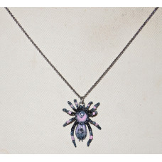 Spindel Hängsmycke nr n16503 - Handmålad Fågelspindel Tarantel