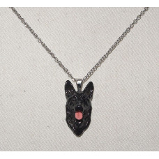 Schäfer Handmålat Hängsmycke nr n17070 - hängsmycke med kedja