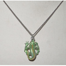 Ödla Hänge nr n17132 - Handmålad Leguan