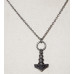 Thor's Hammer Amulet Hängsmycke från Alchemy England - Torshammare med runor