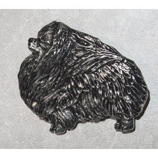 Pomeranian Stående Brosch nr b11042