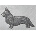 Welsh Corgi Brosch nr b12023 - Stående Hund