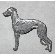 Whippet Stående Brosch nr b14023