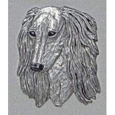 Saluki Huvud Brosch nr b15034
