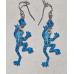 Frog Blue Poison Dart Jewelery Set No. s16028
