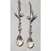 Swallows with Light Yellow Crystals Jewelery Set No. s19017
